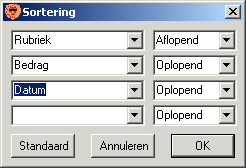 ScreenShot sortering